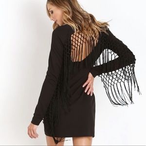 JETSET DIARIES last temptation FRINGE DRESS NWT